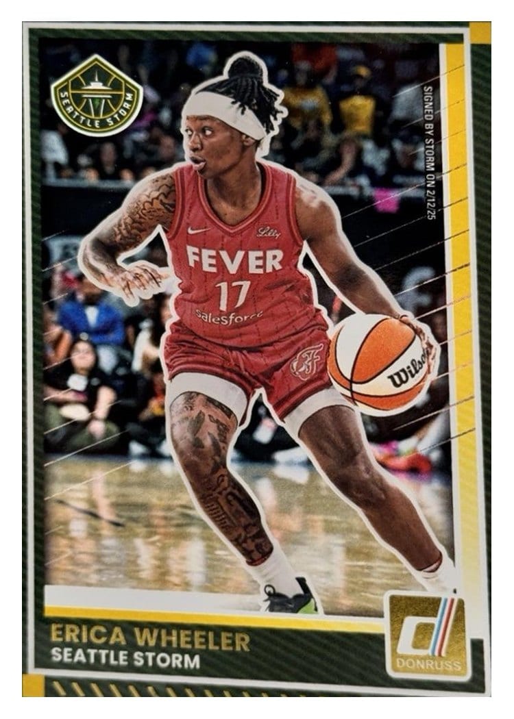 2025-26 Donruss WNBA Base Set Erica Wheeler #80 card