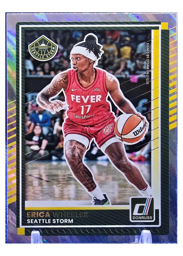 2025-26 Donruss WNBA Base Set Erica Wheeler #80 card
