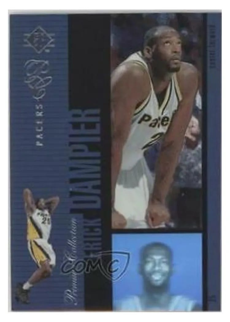 1996 SP Holoviews Erick Dampier #PC16 card