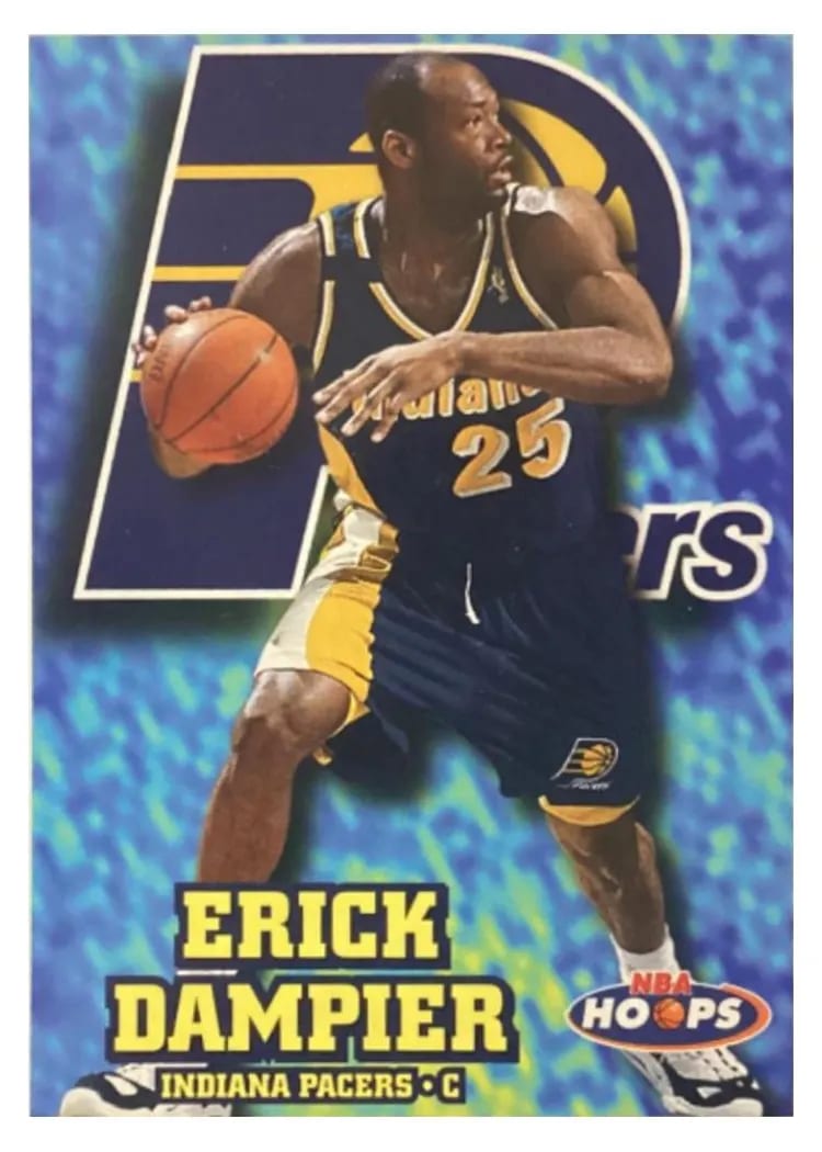 1997 Hoops Erick Dampier #65 card