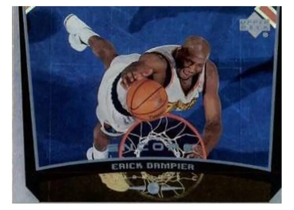 1998 Upper Deck Encore Erick Dampier #27 card