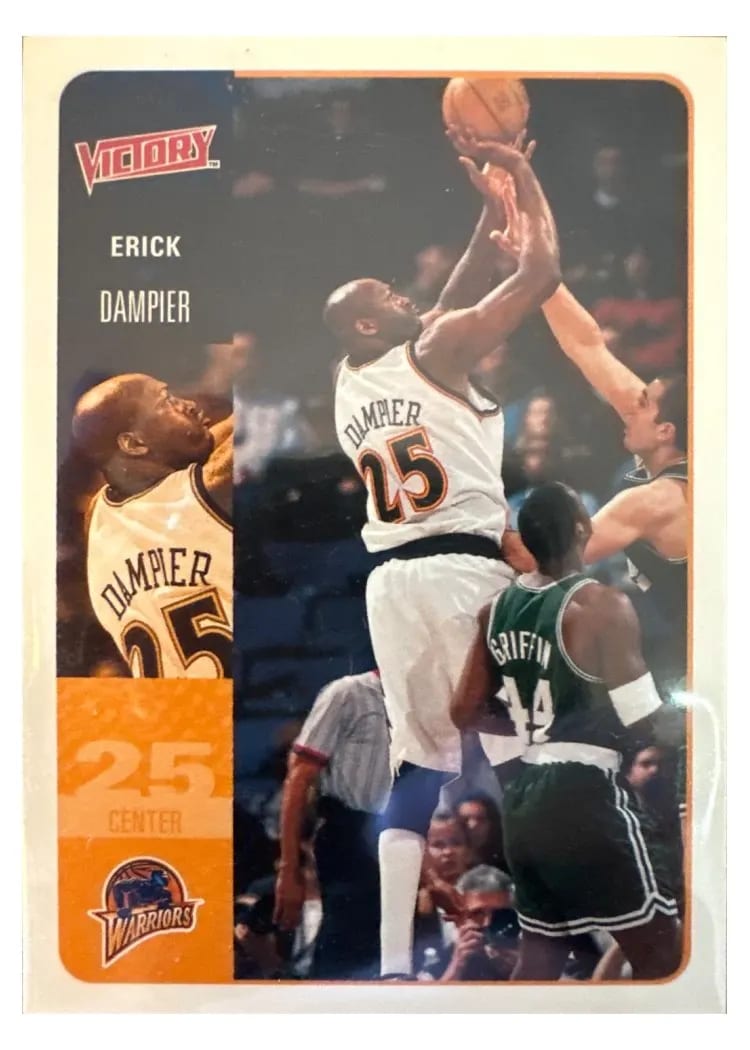 2000 Upper Deck Victory Erick Dampier #71 card