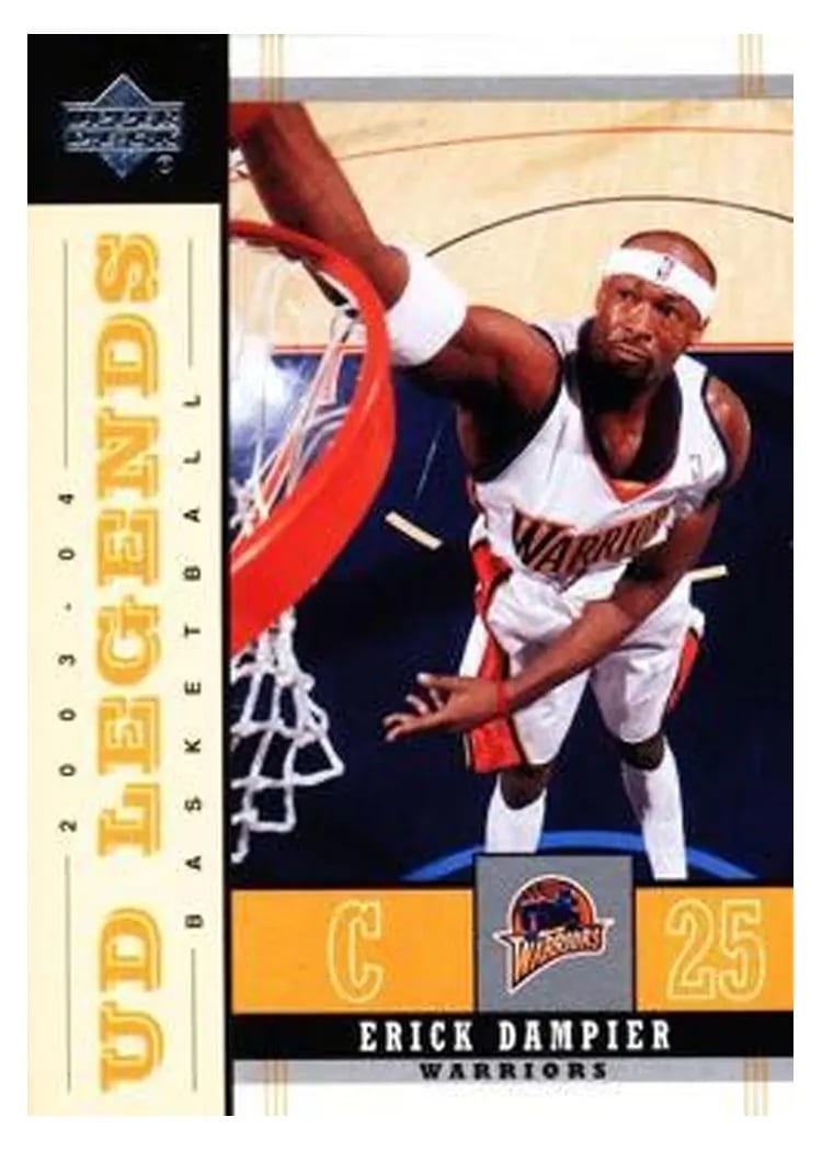 2003 Upper Deck Legends Erick Dampier #23 card
