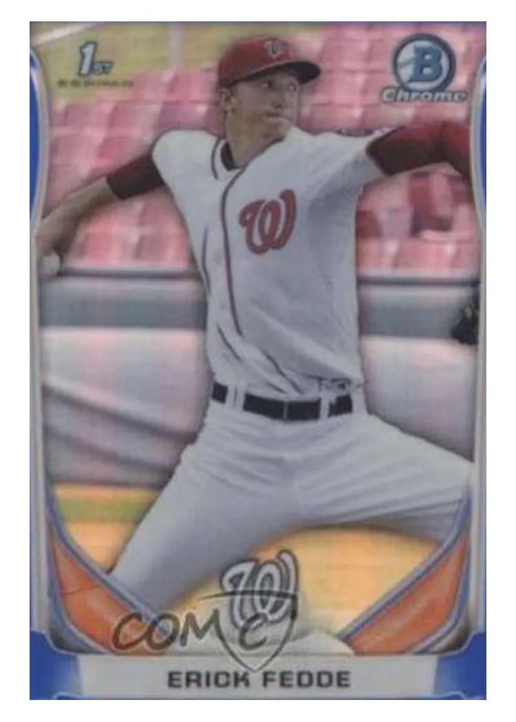2014 Bowman Draft Picks Erick Fedde #CDP14 card