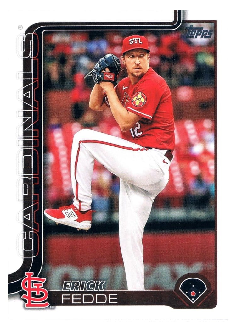 2025 Topps Base Set Erick Fedde #229 card