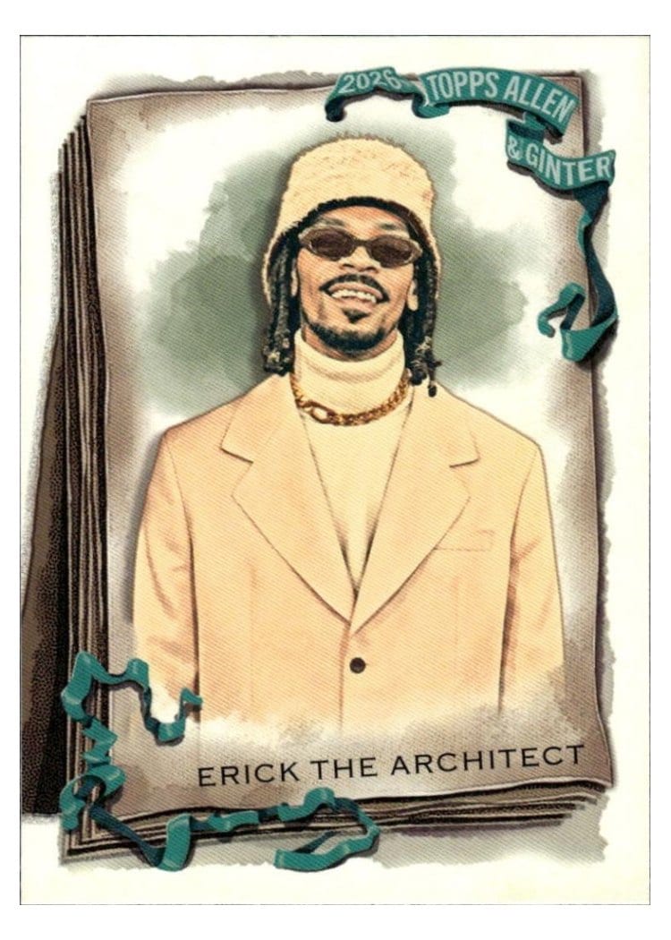 2026 Topps Allen & Ginter Erick the Architect #32 card