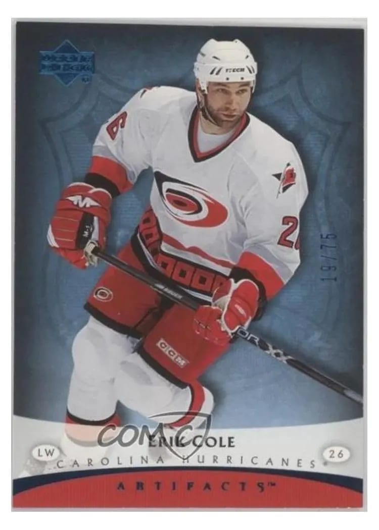 2005 Upper Deck Artifacts Erik Cole #20 card