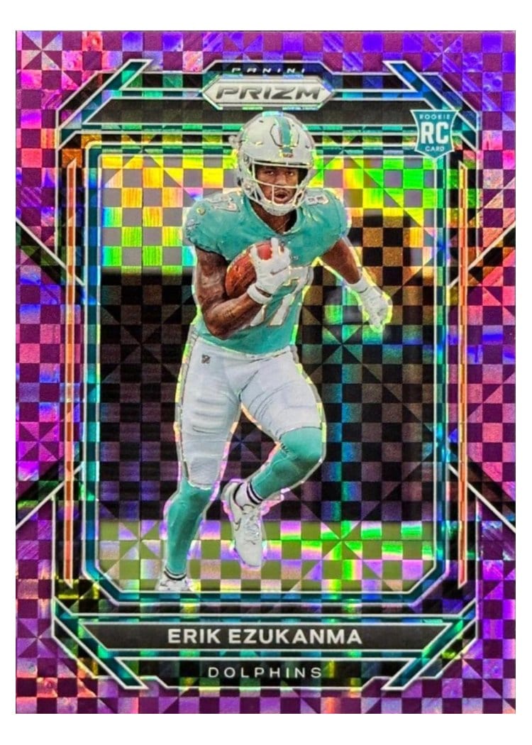 2022 Panini Prizm Base Set Erik Ezukanma #336 card