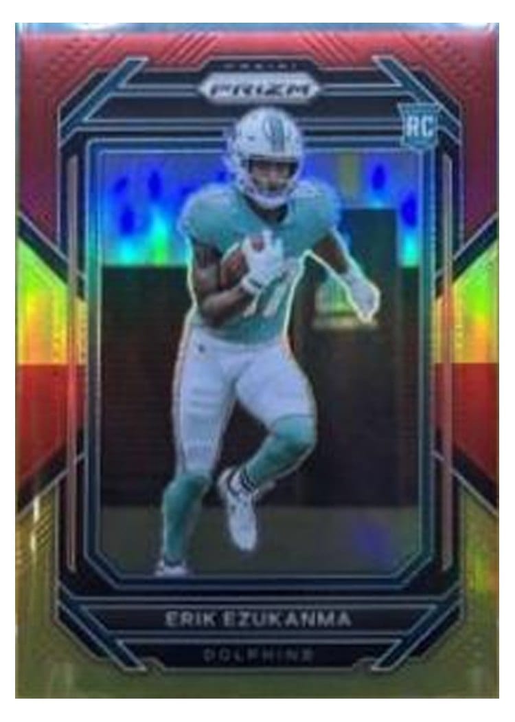 2022 Panini Prizm Base Set Erik Ezukanma #336 card