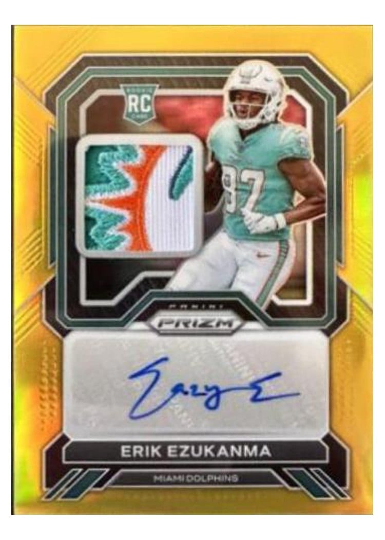 2022 Panini Prizm Base Set Erik Ezukanma #336 card