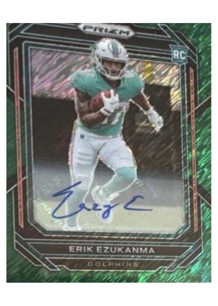 2022 Panini Prizm Base Set Erik Ezukanma #336 card