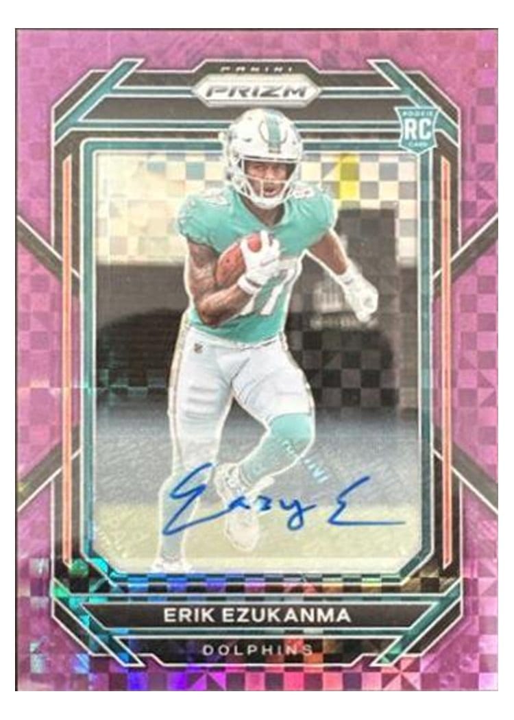 2022 Panini Prizm Base Set Erik Ezukanma #336 card