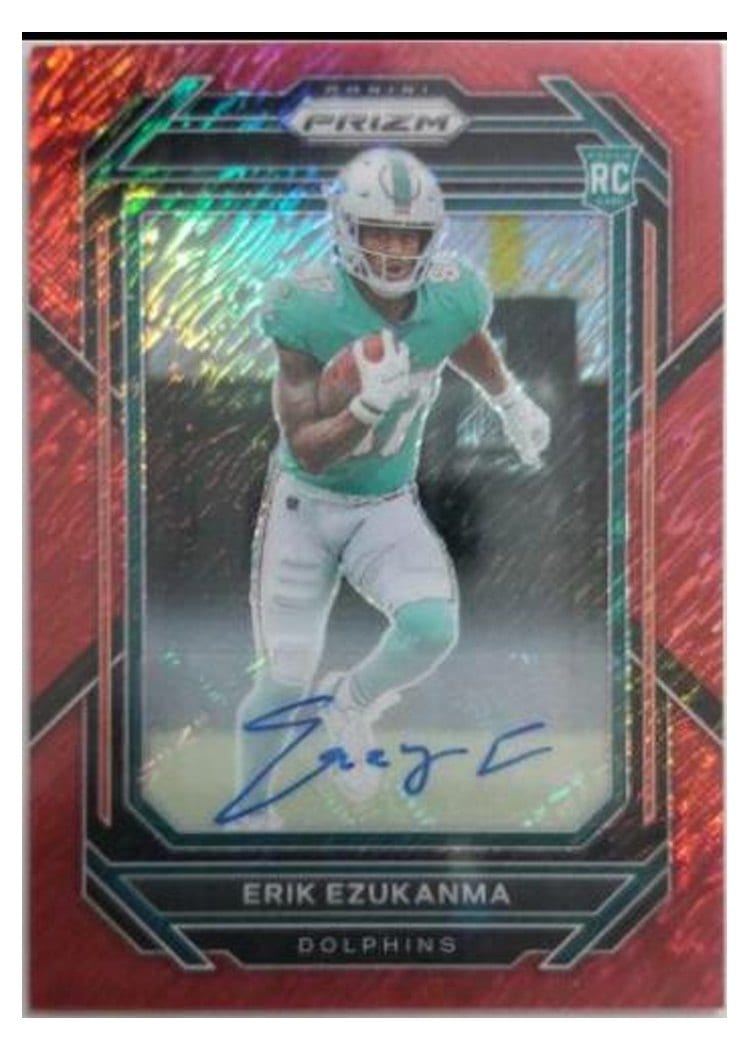 2022 Panini Prizm Base Set Erik Ezukanma #336 card