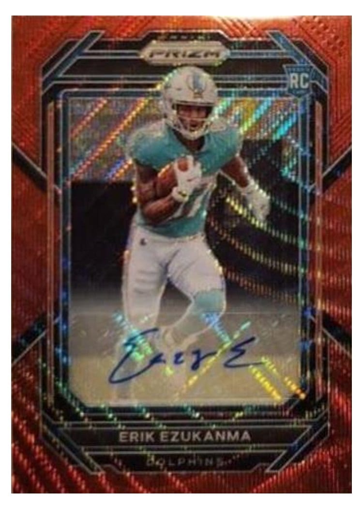 2022 Panini Prizm Base Set Erik Ezukanma #336 card