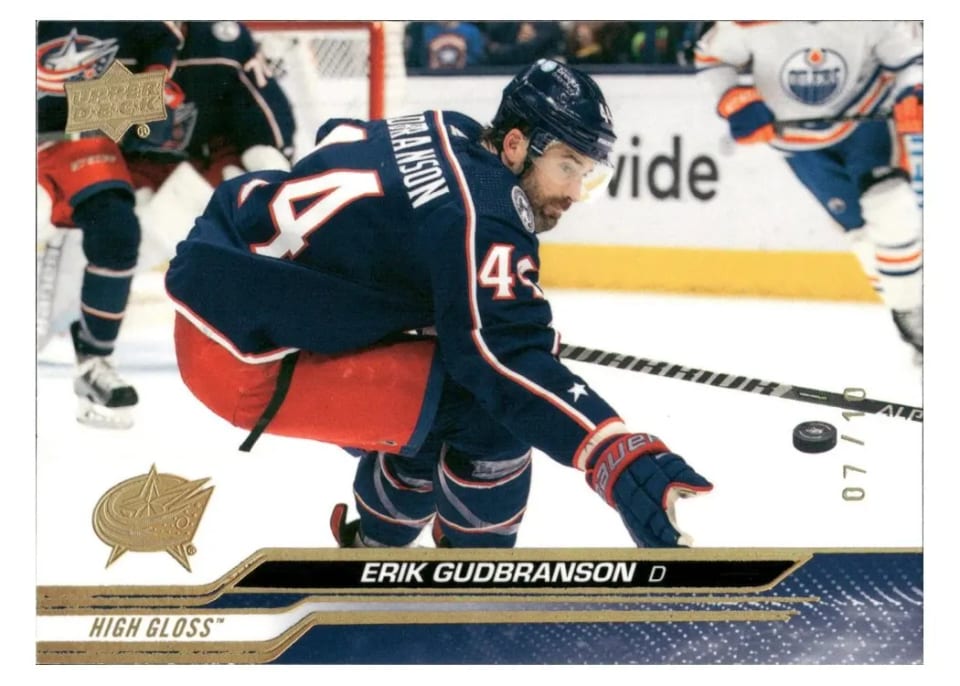 2023-24 Upper Deck Base Set Erik Gudbranson #302 card