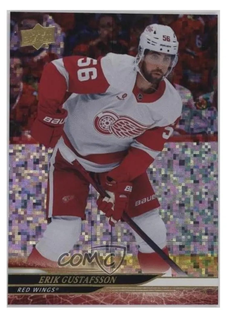 2024-25 Upper Deck Base Set Erik Gustafsson #551 card