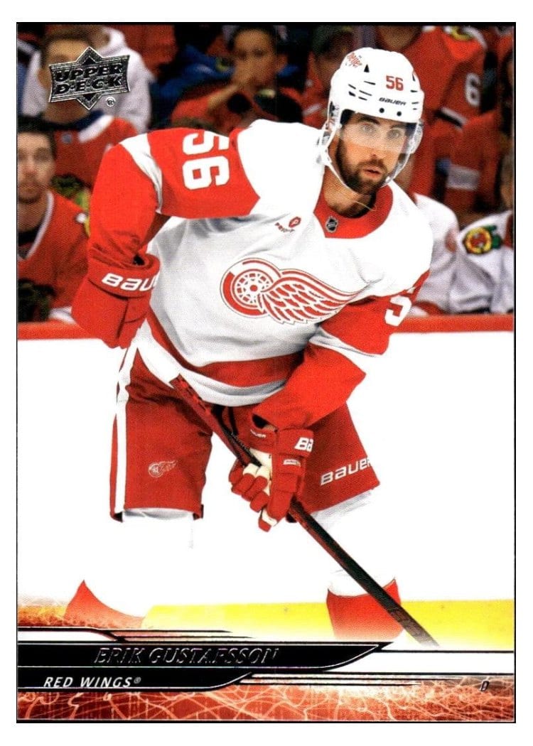 2024-25 Upper Deck Base Set Erik Gustafsson #551 card