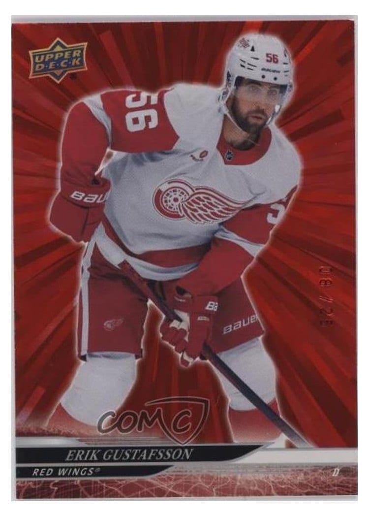 2024-25 Upper Deck Base Set Erik Gustafsson #551 card