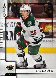 2017-18 O-Pee-Chee Base Set Erik Haula #174 card