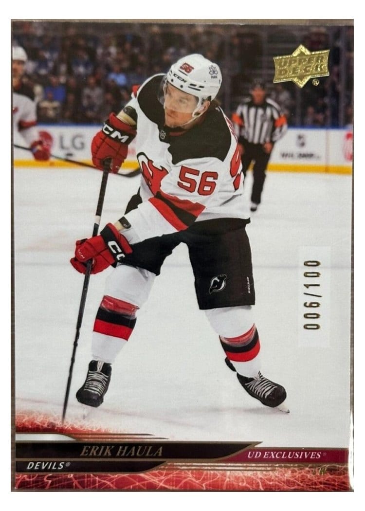 2024-25 Upper Deck Base Set Erik Haula #352 card