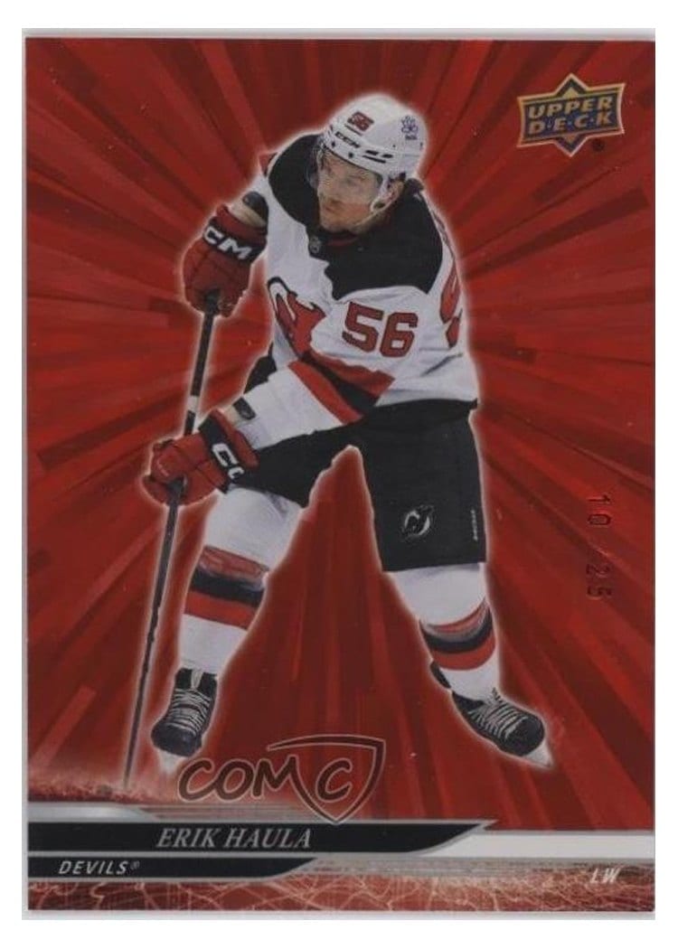 2024-25 Upper Deck Base Set Erik Haula #352 card
