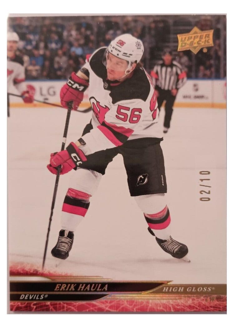 2024-25 Upper Deck Base Set Erik Haula #352 card