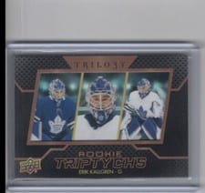2022-23 Upper Deck Trilogy Rookie Triptychs Erik Kallgren #RT-EK card