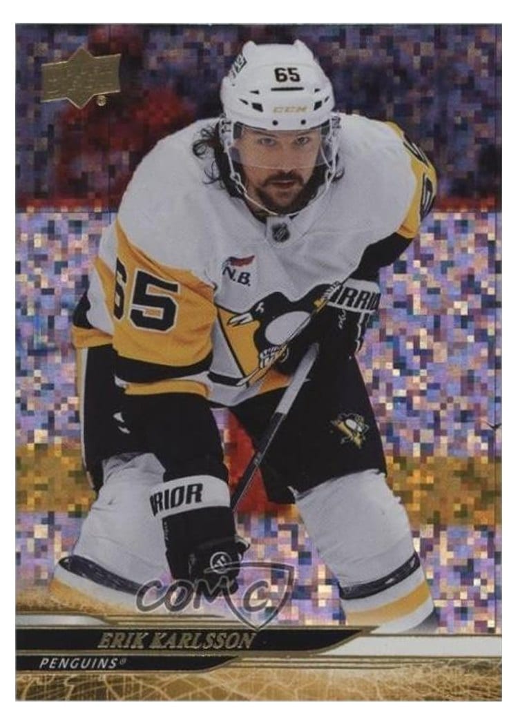 2024-25 Upper Deck Base Set Erik Karlsson #601 card