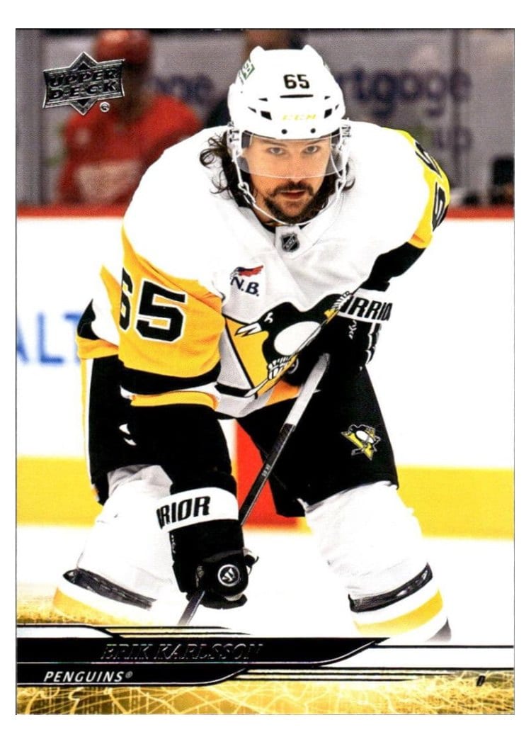 2024-25 Upper Deck Base Set Erik Karlsson #601 card