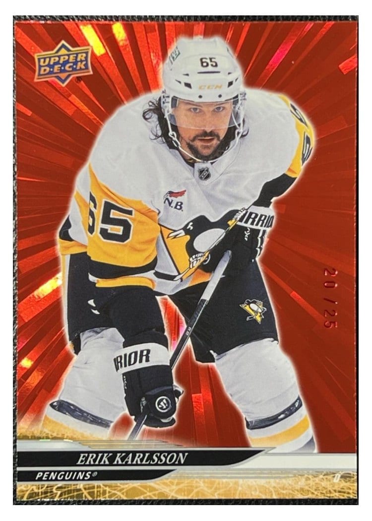 2024-25 Upper Deck Base Set Erik Karlsson #601 card