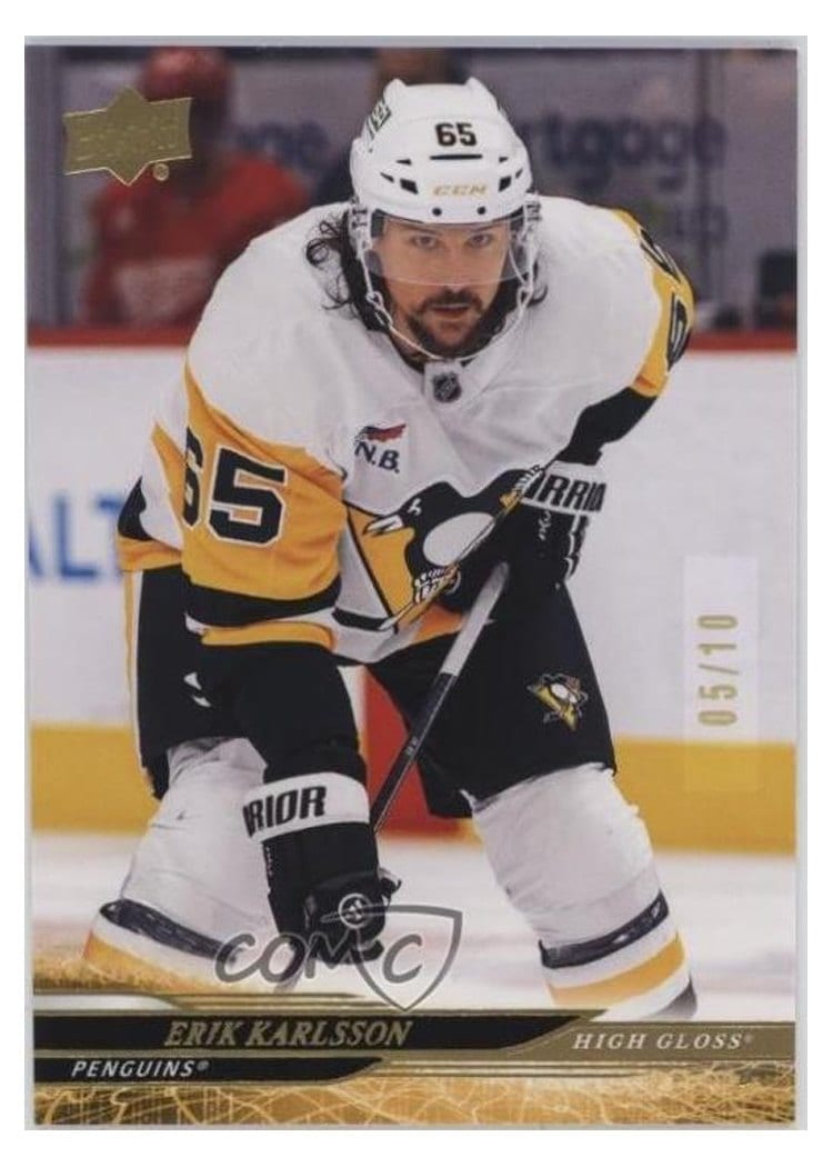2024-25 Upper Deck Base Set Erik Karlsson #601 card