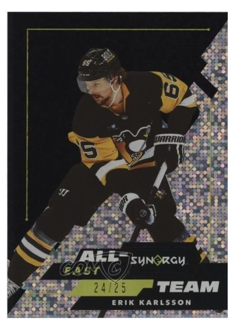 2024-25 Upper Deck Synergy All-Synergy Team Erik Karlsson #AS-5 card