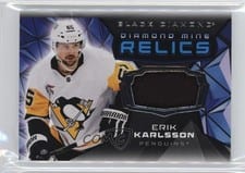2025-26 Upper Deck Black Diamond Diamond Mine Relics Erik Karlsson #DMR-EK card