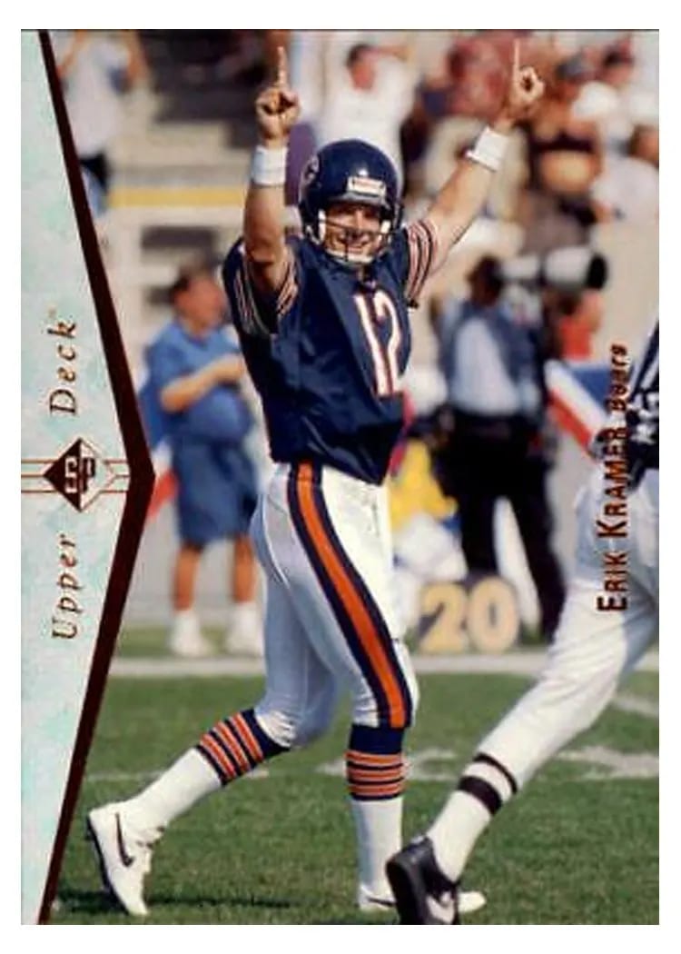 1995 SP Erik Kramer #36 card