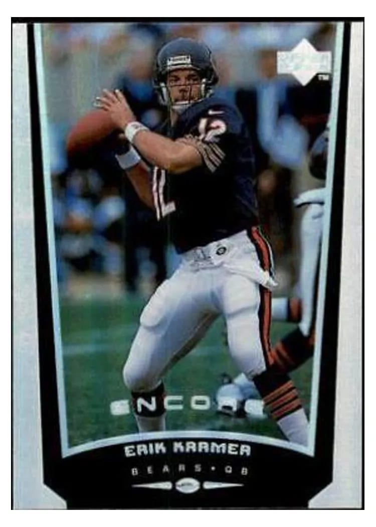 1998 Upper Deck Encore Erik Kramer #50 card