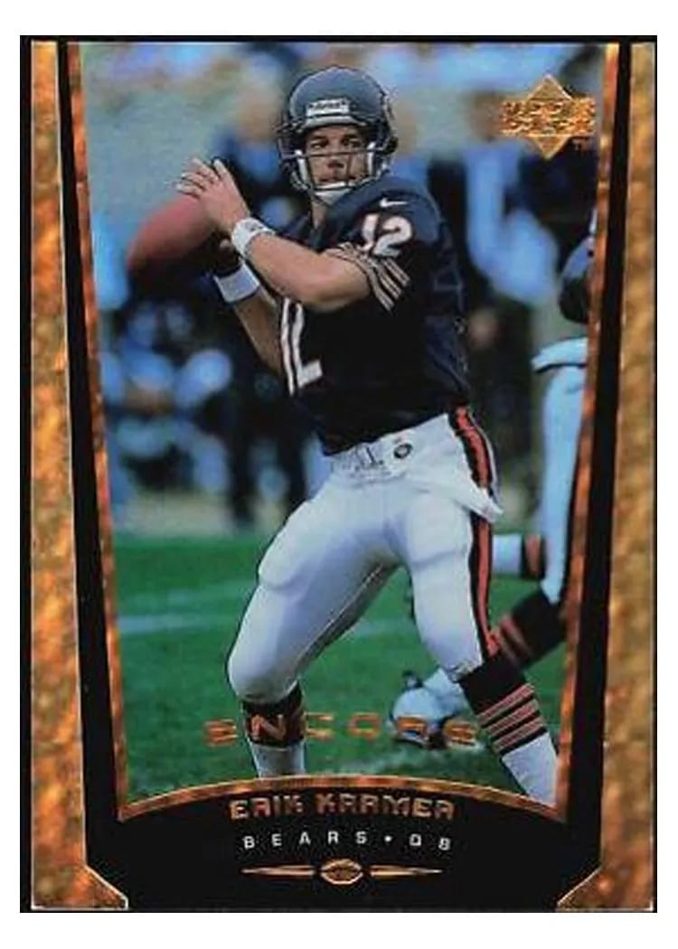 1998 Upper Deck Encore Erik Kramer #50 card
