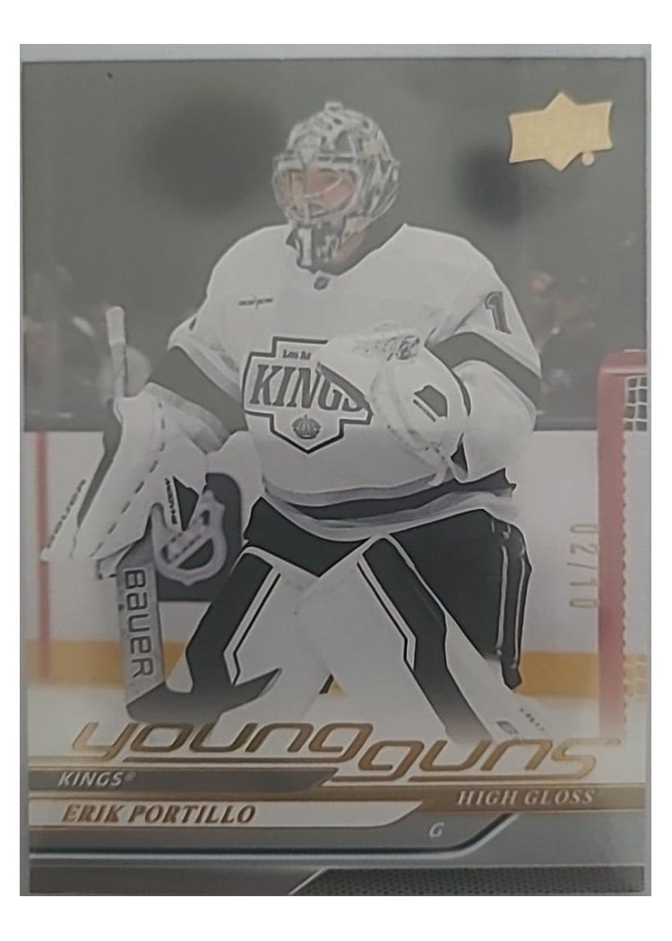 2024-25 Upper Deck Base Set Erik Portillo #702 card