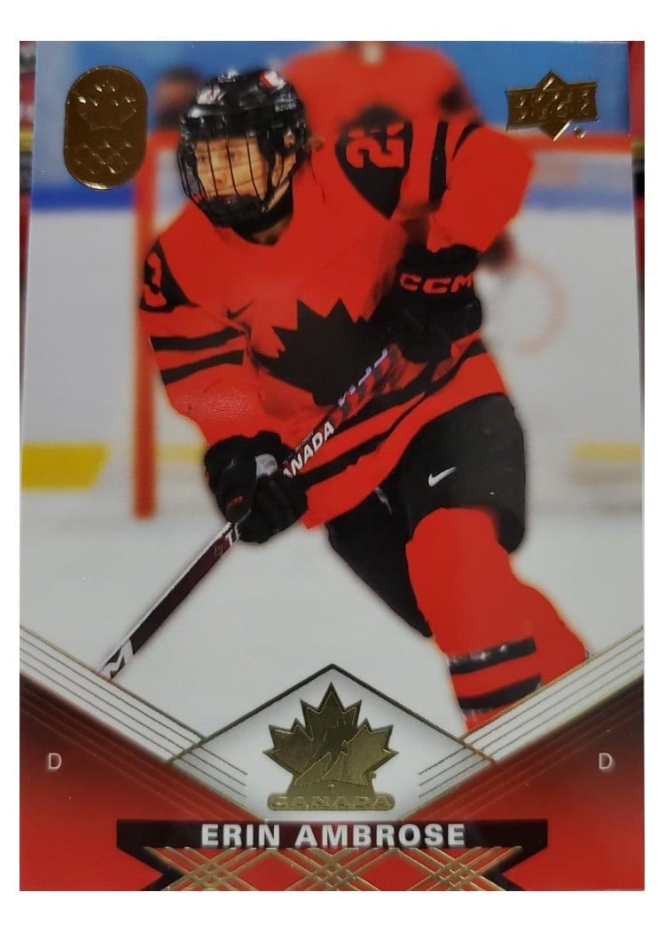 2025-26 Tim Hortons Team Canada Olympic Hockey Base Set Erin Ambrose #98 card