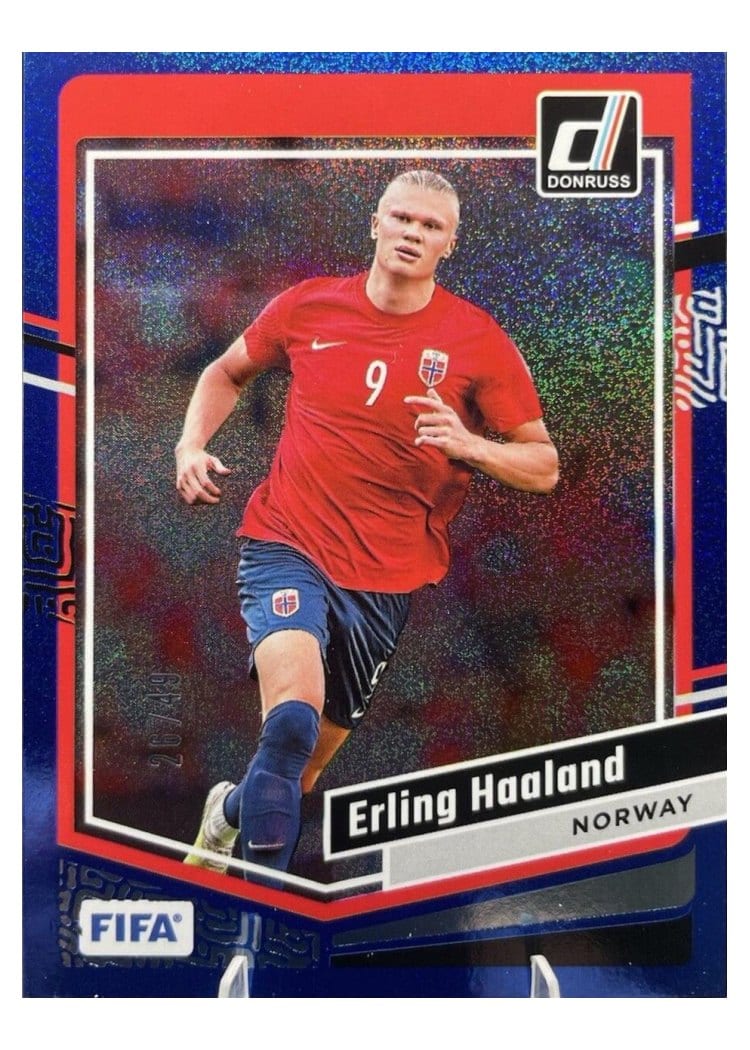 2023 Panini Donruss Erling Haaland #41 card