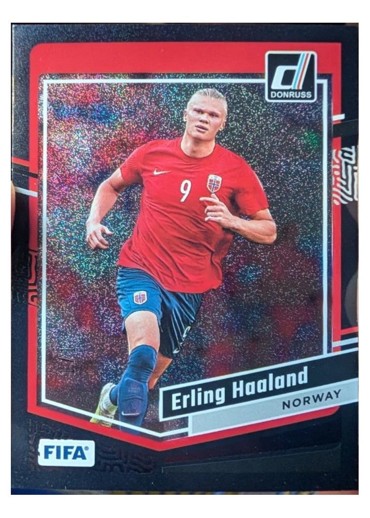 2023 Panini Donruss Erling Haaland #41 card