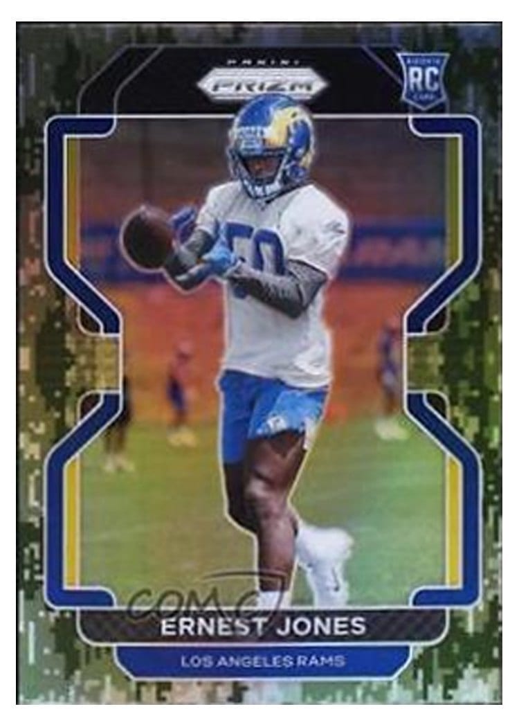 2021 Panini Prizm Base Set Ernest Jones #421 card