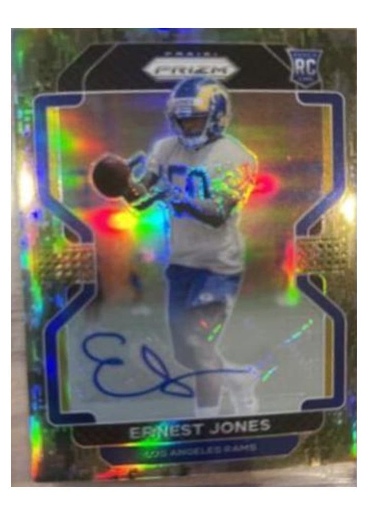 2021 Panini Prizm Base Set Ernest Jones #421 card