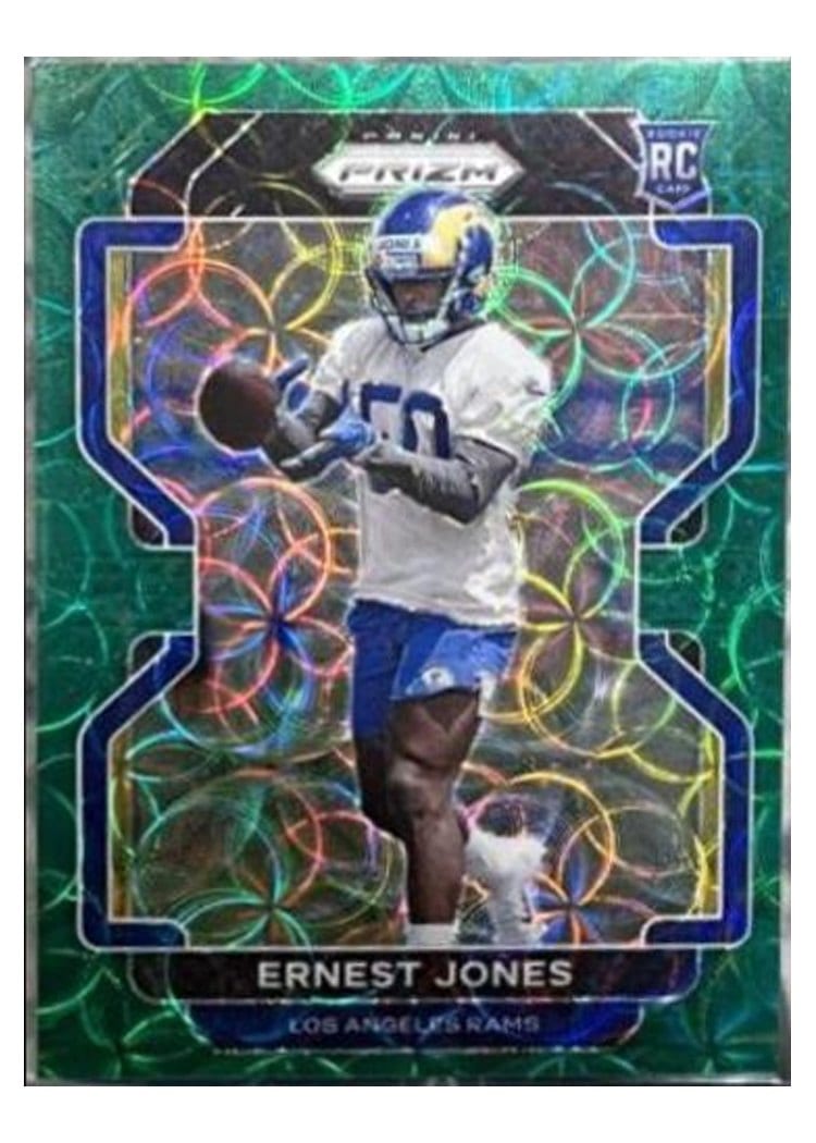 2021 Panini Prizm Base Set Ernest Jones #421 card