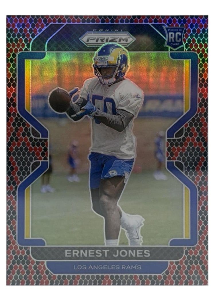 2021 Panini Prizm Base Set Ernest Jones #421 card