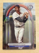 2024 Topps Tribute Base Set Ernie Banks #76 card