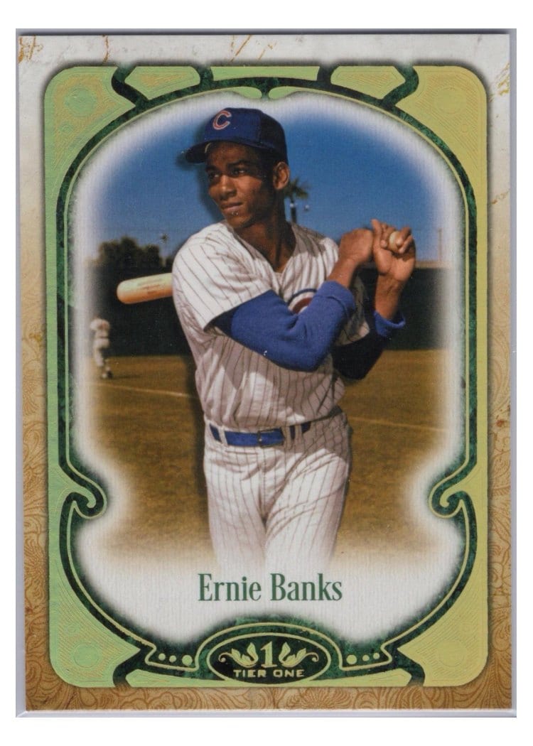 2026 Topps Tier One Base Set Ernie Banks #7 card