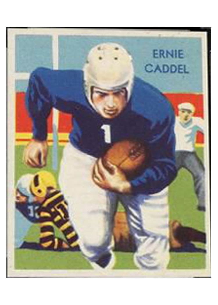 1935 National Chicle Ernie Caddel #30 card