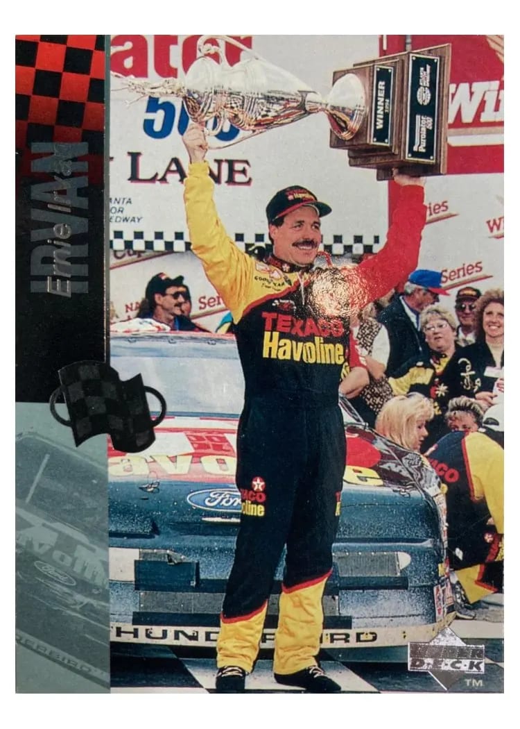 1995 Upper Deck Ernie Irvan #6 card