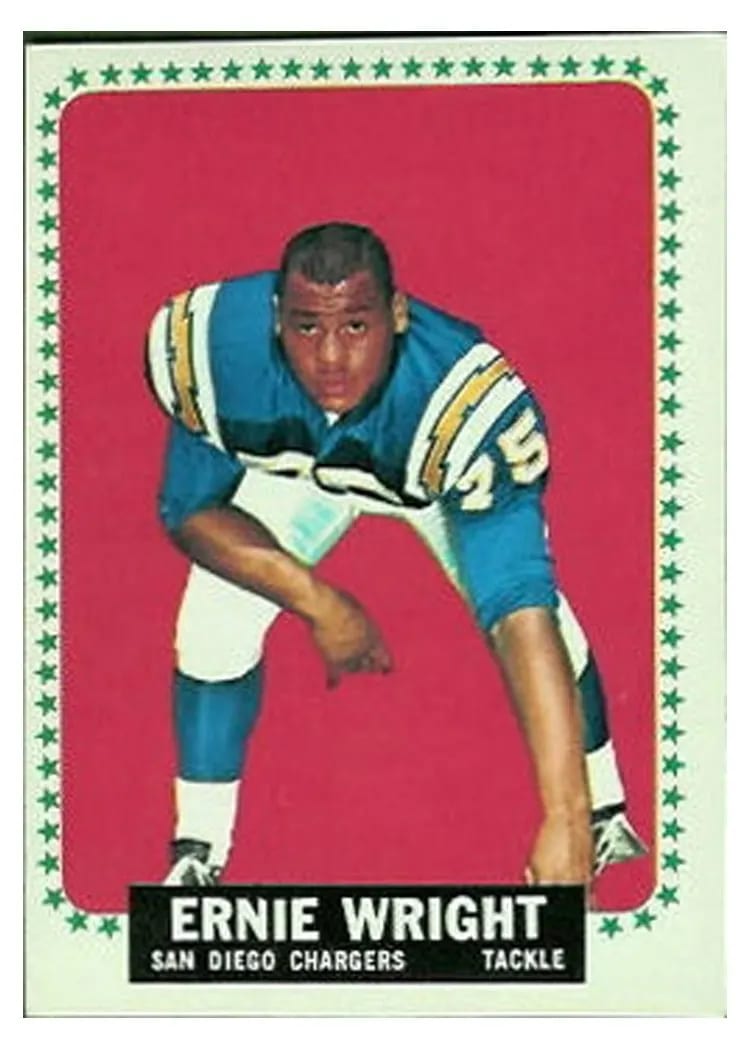 1964 Topps Ernie Wright #174 card