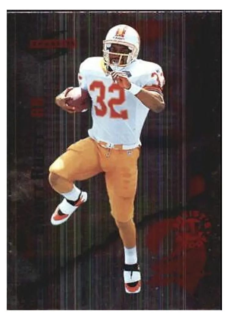 1995 Panini Score Errict Rhett Red Siege Artist's Proofs #30 card